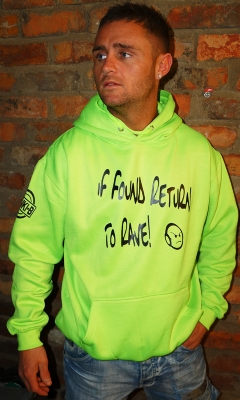 Full Jersey M Hoody Lime