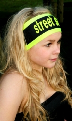 Headband Blk/Yell