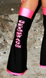 Lycra Legs Blk/Pink